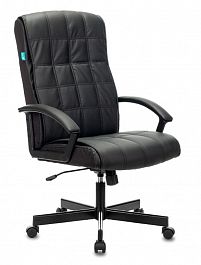 Кресло руководителя Бюрократ CH-823AXSN черный искусственная кожа крестовина металл черный "Компьютерные кресла" ТО-002159002592 черный - Фото предпросмотра