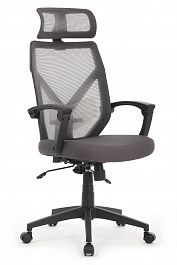 Кресло "RV DESIGN" Oliver (W-203 AC) серый - Фото предпросмотра