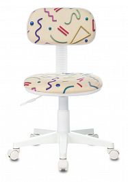 Кресло детское Бюрократ CH-W201NX песочный Sticks 02 крестовина пластик пластик белый "Кресла и стулья" ТО-002159002695 песочный - Фото предпросмотра
