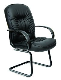 Офисное кресло Chairman 416V Россия ЭКО черный матовый - Фото предпросмотра