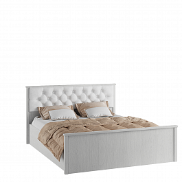 Спальня Модена корпус кровати МКР-2 (1,6м) ясень анкор светлый - Фото предпросмотра