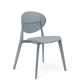 Стул SHT-S111-P пластик серый / пластик серый (213555) "Кресла для посетителей"  ТК-001856000003 серый - Фото предпросмотра