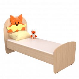 Кровать детская "Лисенок" 1400 МФН-04 - Фото предпросмотра