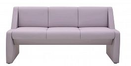 А-07 Осло 3-х местный диван с подлокотниками (173*58*88) Oregon 25 сиреневый "Мягкая мебель для кабинета" ТК-001812000230 розовый - Фото предпросмотра