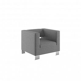 Кресло Horizon 90x80x73 серый - Фото предпросмотра