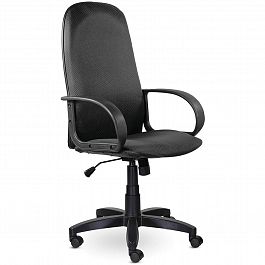Кресло офисное BRABIX "Praktik EX-279", ткань JP/кожзам, серое, 532020 - Фото предпросмотра