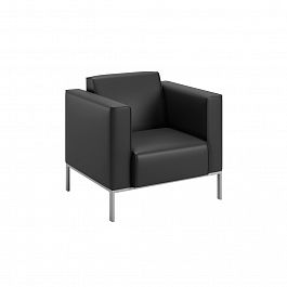 Кресло Nevada 67,5x81x89,5 чёрный - Фото предпросмотра
