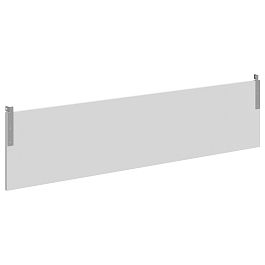 Фронтальная панель подвесная XGDST 167.1 Белый/Нержавеющая сталь 1500х350х18 XTEN GLOSS - Фото предпросмотра