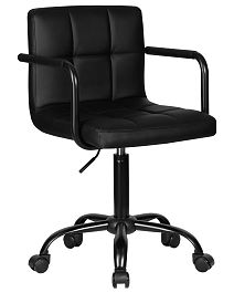Офисное кресло для персонала DOBRIN TERRY BLACK (чёрный) - Фото предпросмотра