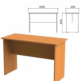 Стол приставной "Фея", 1000х440х650 мм, цвет орех милан, СФ04.5 - Фото предпросмотра