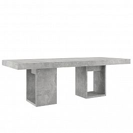 Стол для переговоров B-tone 240x100x78 сосна бетон светлый - Фото предпросмотра