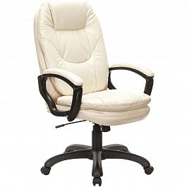 Кресло офисное BRABIX PREMIUM "Trend EX-568", экокожа, бежевое, 532102 - Фото предпросмотра