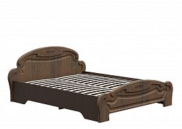 Спальня МЕДИНА КР 042 кровать с подъемником (1,76х086х2,07) (венге/дуб санремо шоколад) - Фото предпросмотра