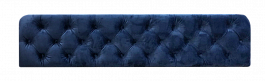 Мягкая спинка "МС-02" синий - Фото предпросмотра