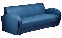 АЛЬФА-ЛЮКС Тройной диван (172х76х73) экокожа синий "Диваны" ТК-002120400675 синий - Фото предпросмотра