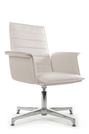 Кресло Rubens-ST С1819-2 Светло-серый (MB918) натуральная кожа - Фото предпросмотра