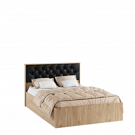 Спальня Модена корпус кровати МКР-1 (1,4м) (гикори рокфорд) - Фото предпросмотра