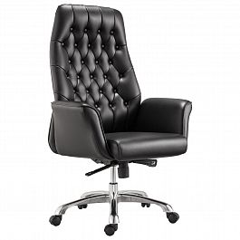 Кресло офисное BRABIX PREMIUM "Legacy EX-750", синхромеханизм, алюминий, экокожа, черное, 532492 - Фото предпросмотра