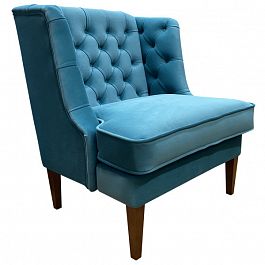 GRUPPO 396;GRUPPO 396 кресло Амати Классика, ткань Valencia 25 цвет голубой - Фото предпросмотра