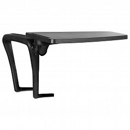 Стол (пюпитр) для стула "ИЗО", для конференций, складной, пластик/металл, черный - Фото предпросмотра
