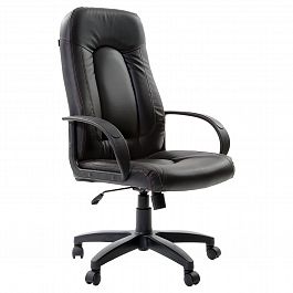 Кресло офисное BRABIX "Strike EX-525", экокожа черная, 531382 - Фото предпросмотра