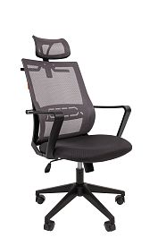 Офисное кресло Chairman 545 Россия ткань серый - Фото предпросмотра