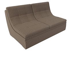 Модуль Холидей раскладной диван (полностью рогожка Корфу 03) - Фото предпросмотра