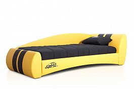 Кровать "Формула" жёлтый - Фото предпросмотра