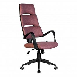 Кресло "Riva Chair" Sakura терракота (черный пластик) - Фото предпросмотра