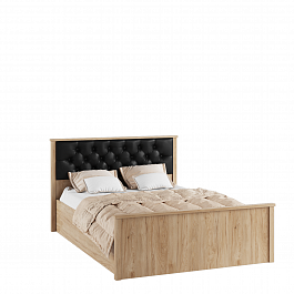Спальня Модена корпус кровати МКР-2 (1,4м) гикори рокфорд - Фото предпросмотра