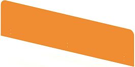 Экраны для столов "Настольные защитные экраны «Лайт»"  ПК-ЛТ-ЭКР150Х33-В2-171 оранжевый - Фото предпросмотра
