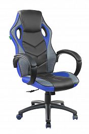 Кресло "Riva Chair" 9381H синий - Фото предпросмотра