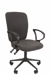 Кресло CHAIRMAN 9801 BLACK grey - Фото предпросмотра