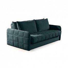 Verona compact диван-кровать прямой велюр зеленый - Фото предпросмотра