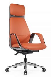 Кресло Napoli YZPN-YR020 Оранжевый/Серый - Фото предпросмотра