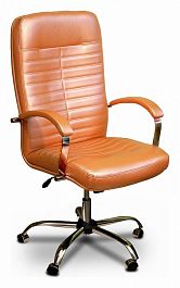 Кресло компьютерное Орман КВ-08, оранжевое - Фото предпросмотра