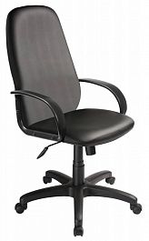 Кресло руководителя Бюрократ CH-808AXSN черный Or-16 искусственная кожа крестовина пластик "Компьютерные кресла" ТО-002159002599 черный - Фото предпросмотра