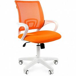 Кресло CHAIRMAN 696 white orange - Фото предпросмотра