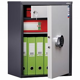 Шкаф металлический для документов AIKO "SL-65ТEL" ГРАФИТ, 630х460х340 мм, 17 кг, S10799060902 - Фото предпросмотра