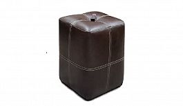 ПУФ № 1 (300*300*400) Oregon 07 коричневый с петелькой "Мягкая мебель для кабинета" ТК-001273400692 средне-коричневый - Фото предпросмотра