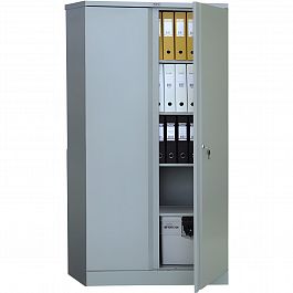 Шкаф металлический офисный ПРАКТИК "AM-1891", 1830х915х458 мм, 47 кг, разборный, AM-18391 - Фото предпросмотра