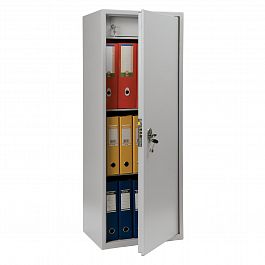 Шкаф металлический для документов AIKO "SL-125Т" светло-серый, 1252х460х340 мм, 28 кг - Фото предпросмотра