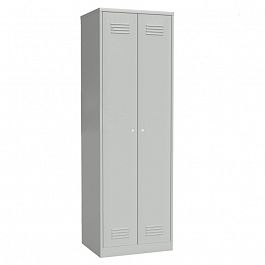 Шкаф для одежды 2 ств 1860x600x500 (толщина металла 0.7 мм) - Фото предпросмотра