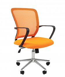 Кресло CHAIRMAN 698 хром orange - Фото предпросмотра