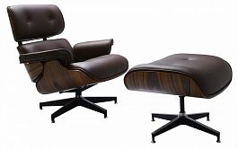 Кресло с пуфом Eames Lounge Chair - Фото предпросмотра