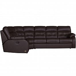 Угловой диван "Рей" кожа - Фото предпросмотра