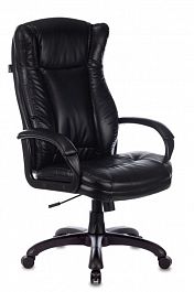 Кресло руководителя Бюрократ CH-879N черный Leather Venge Black искусств. кожа крестовина пластик "Компьютерные кресла" ТО-002159002571 черный - Фото предпросмотра